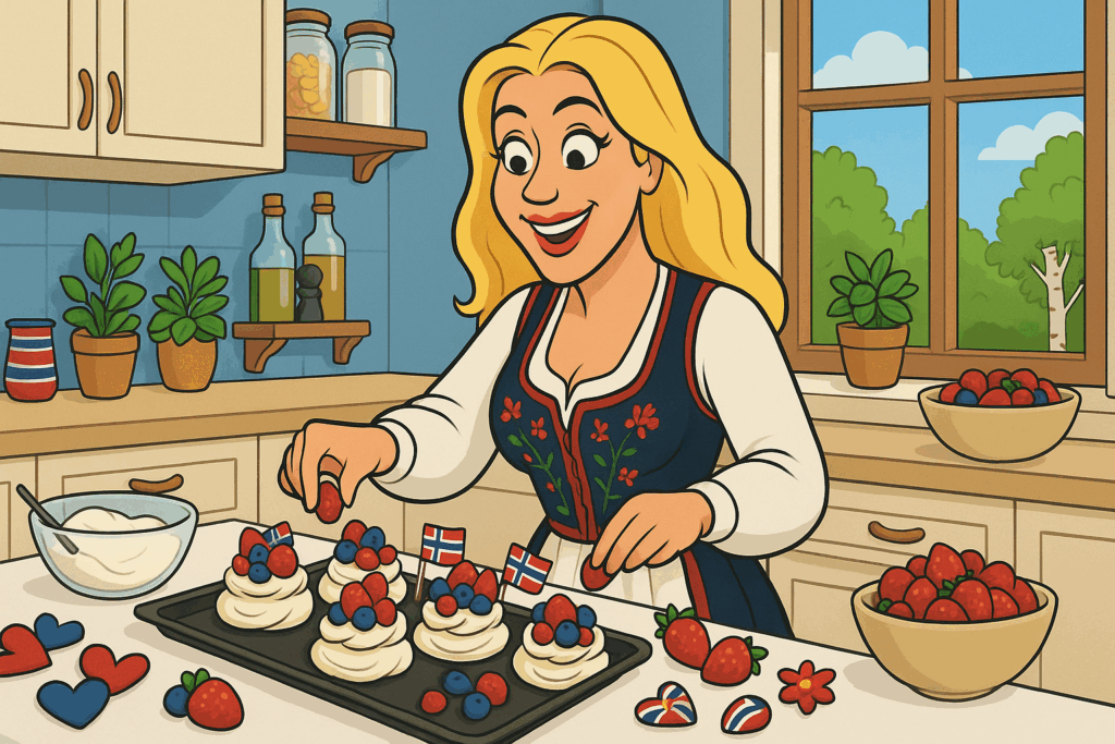 Forberedelser til 17 mai frokost